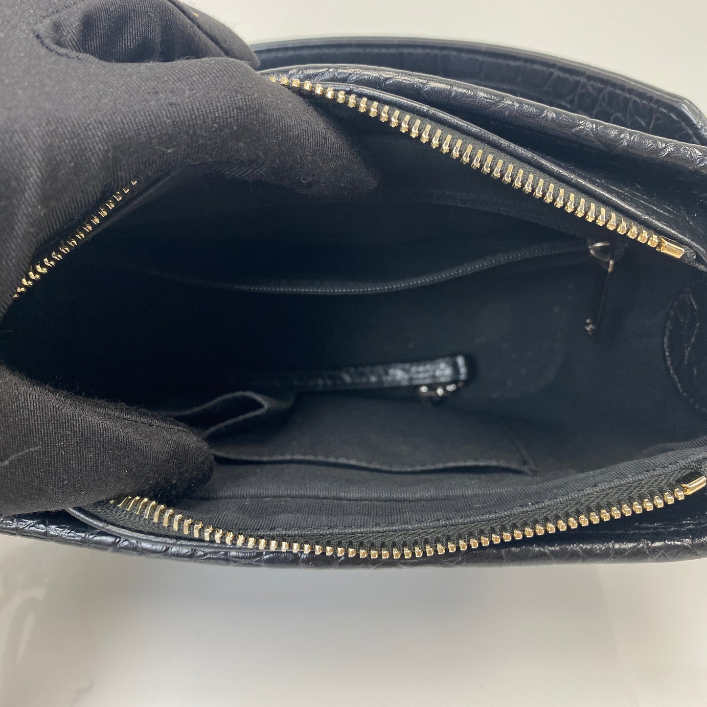 Chanel Small Gabrielle Crocodile-Embossed Calfskin Hobo Bag - photo 5