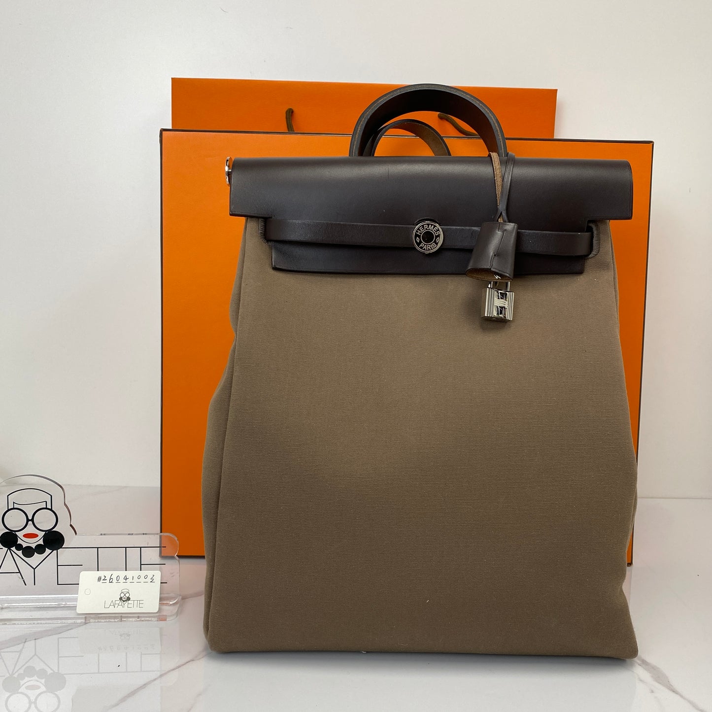 Hermès Herbag A Dos Backpack — alternate view