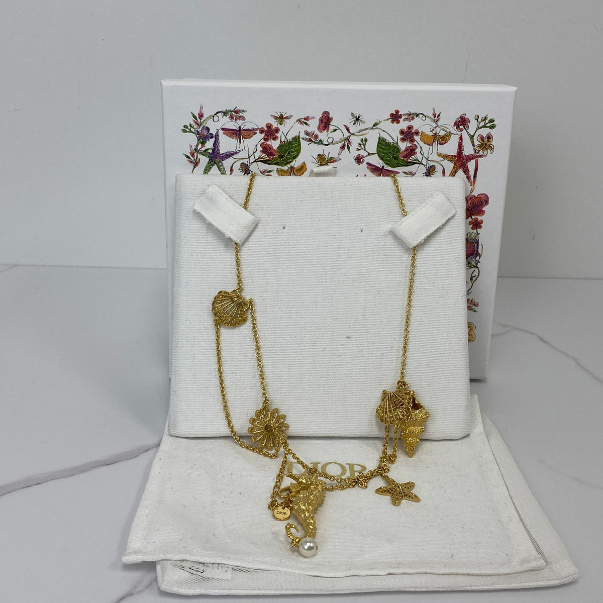 Christian Dior Cabinet De Curiosites Double Chain Necklace - photo 3