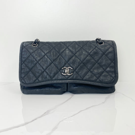 Chanel Stitch Chain Flap Shoulder Bag - photo 1