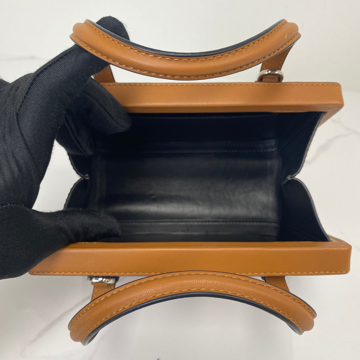 Loewe Small Postal Leather Bag - photo 6