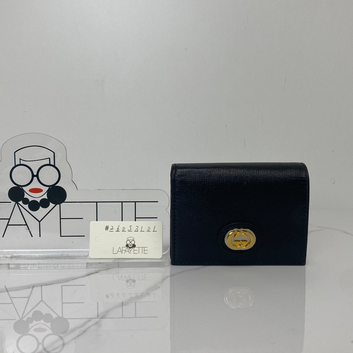 Gucci Leather Compact Wallet - photo 4