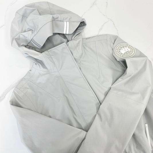 Canada Goose Kitsilano Jacket, Silverbirch 94% Polyamide / 6% Elastane — front view