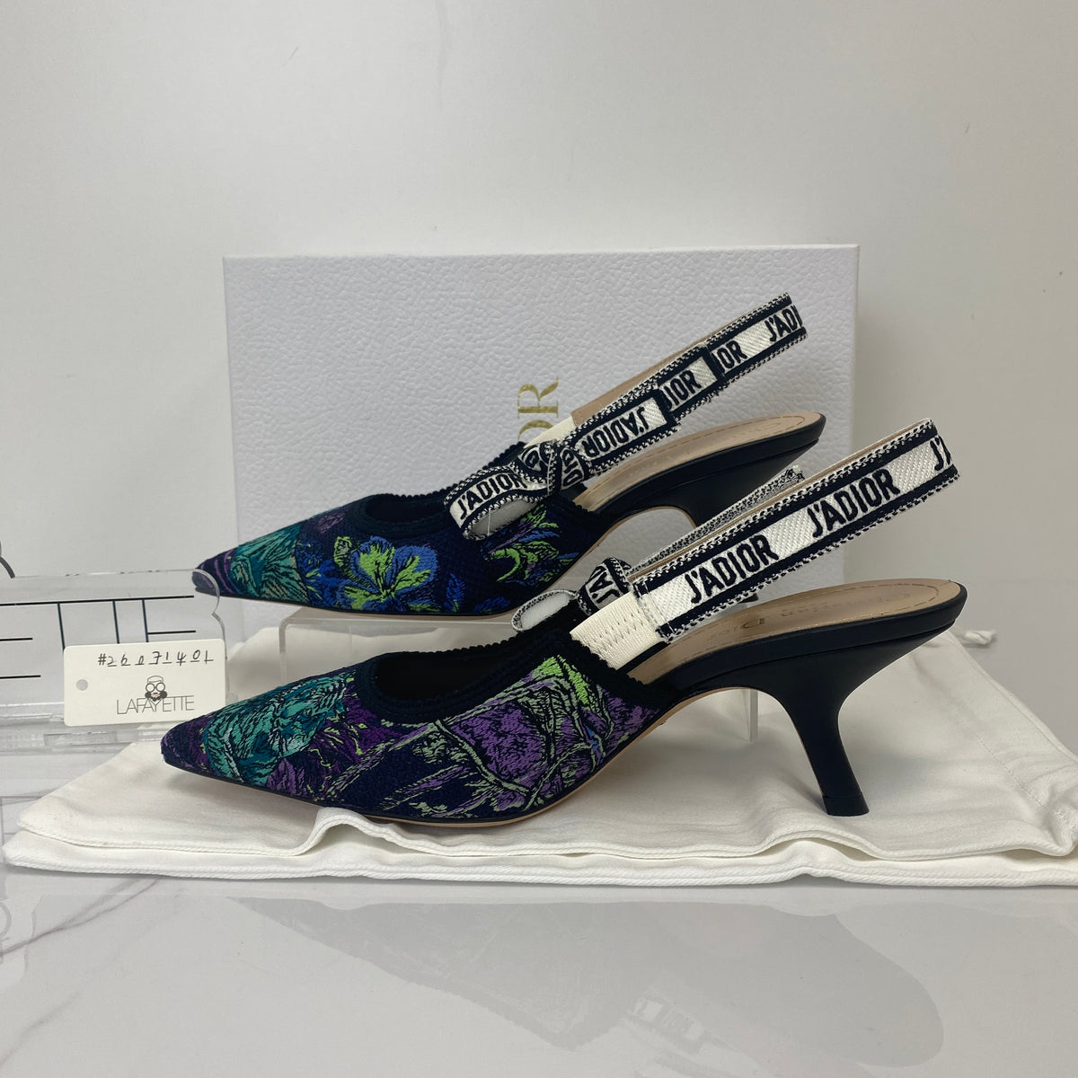Christian Dior J'Adior Slingback Pumps - Size 37.5 - photo 2