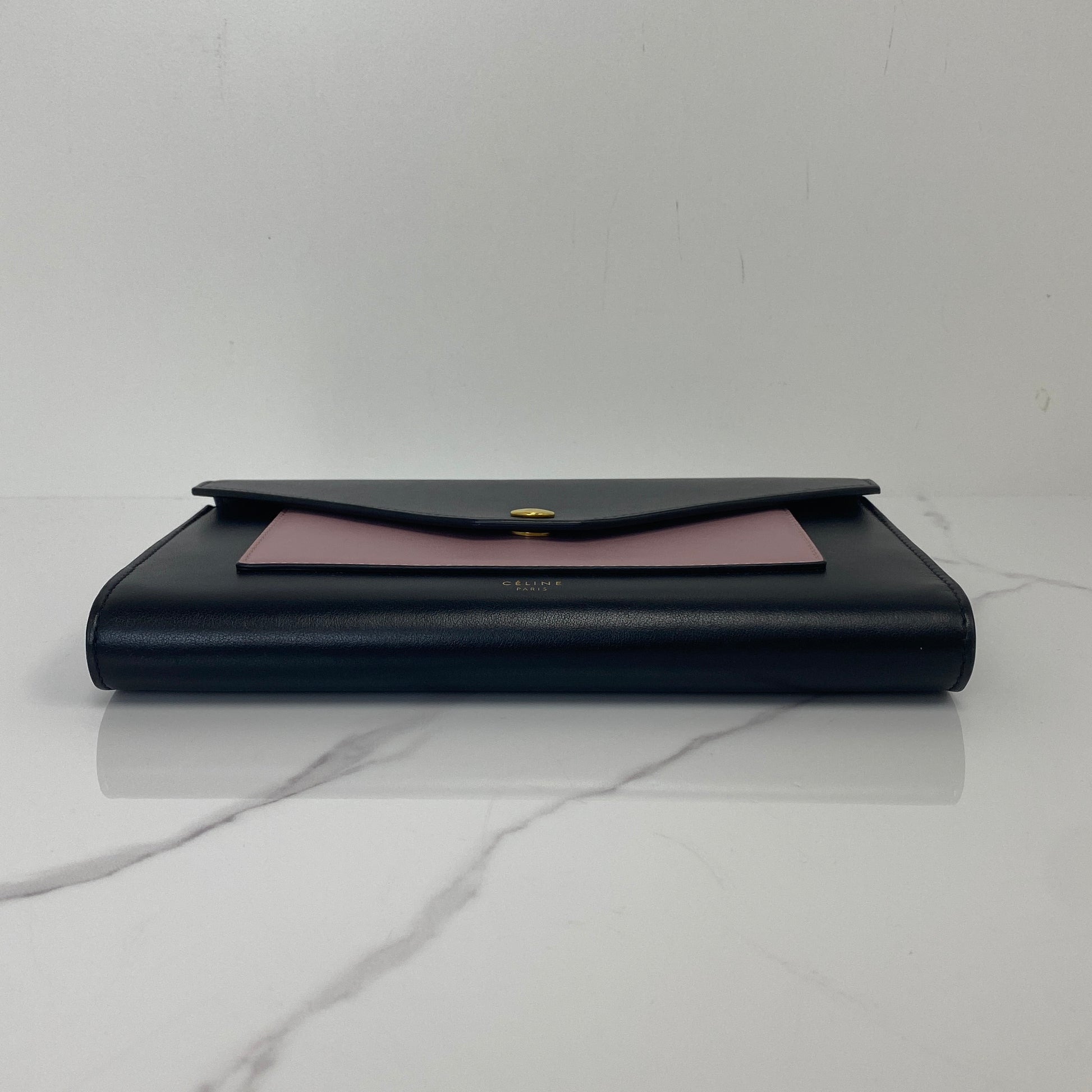 Celine Pocket Envelope Wallet on Chain - photo 5