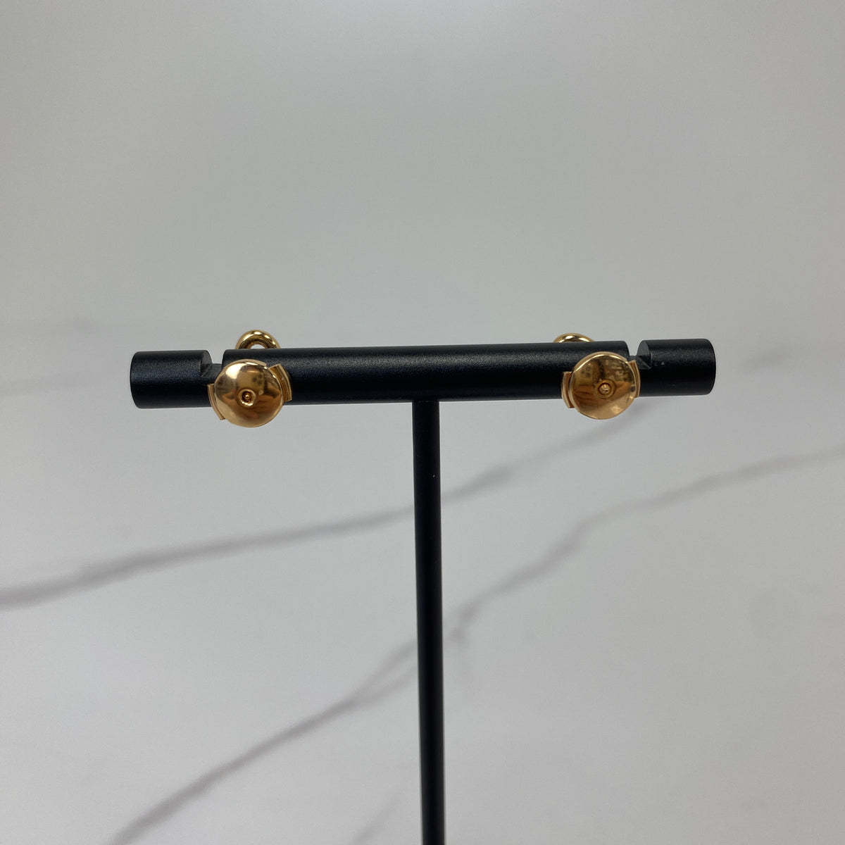 Hermès Farandole Earrings — reverse and posts