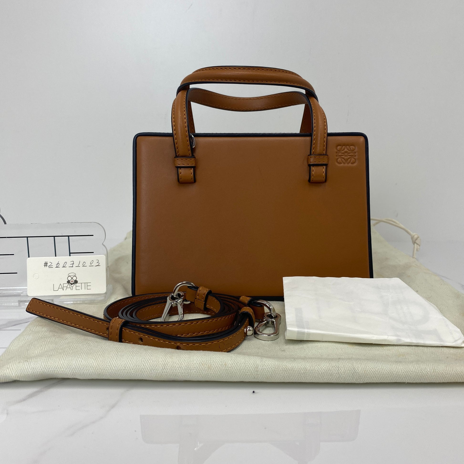 Loewe Small Postal Leather Bag - photo 2