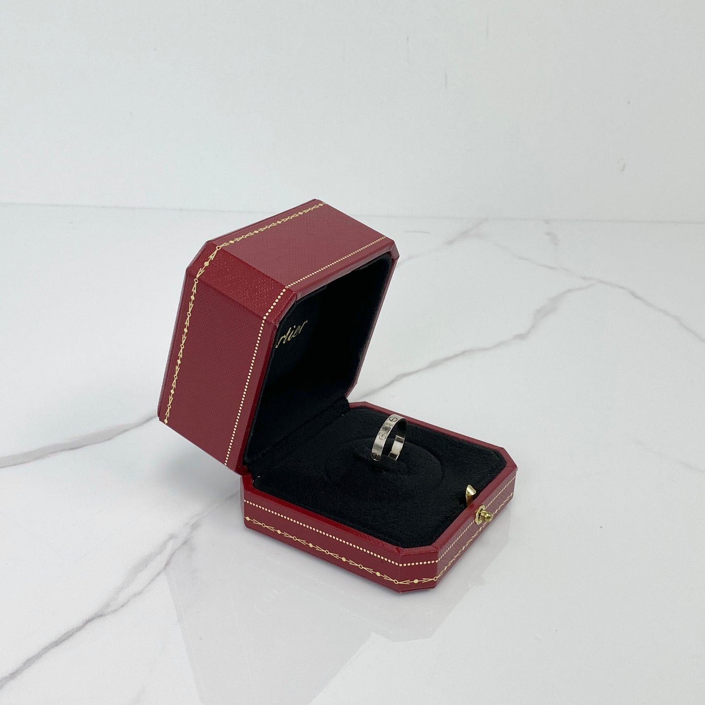 Cartier Love Ring Small Model in 18K white gold, size 55
