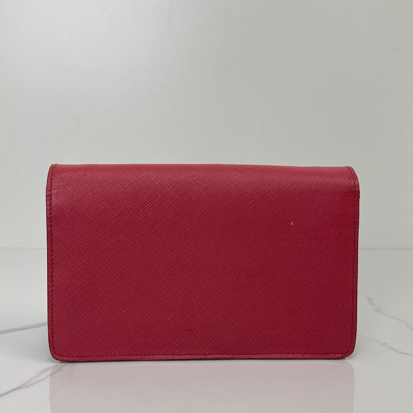 Prada Saffiano Lux Bow Wallet on Strap - photo 2