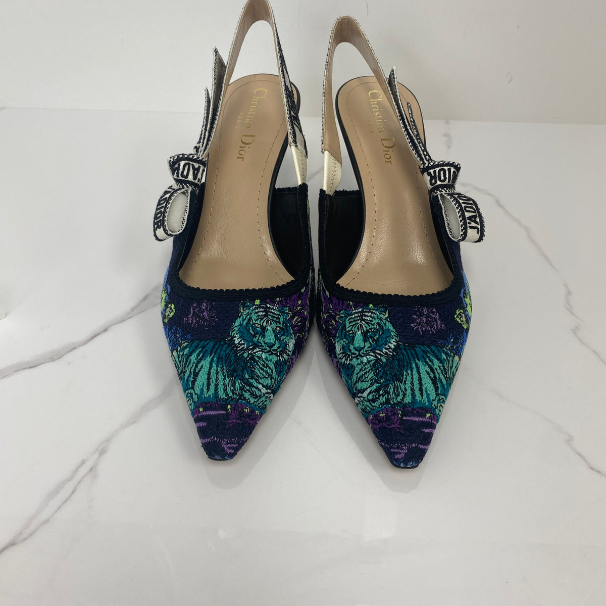 Christian Dior J'Adior Slingback Pumps - Size 37.5 - photo 3