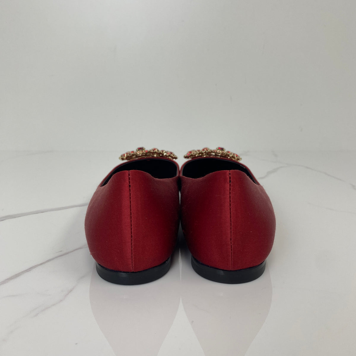 Roger Vivier Satin Flower Strass - photo 4