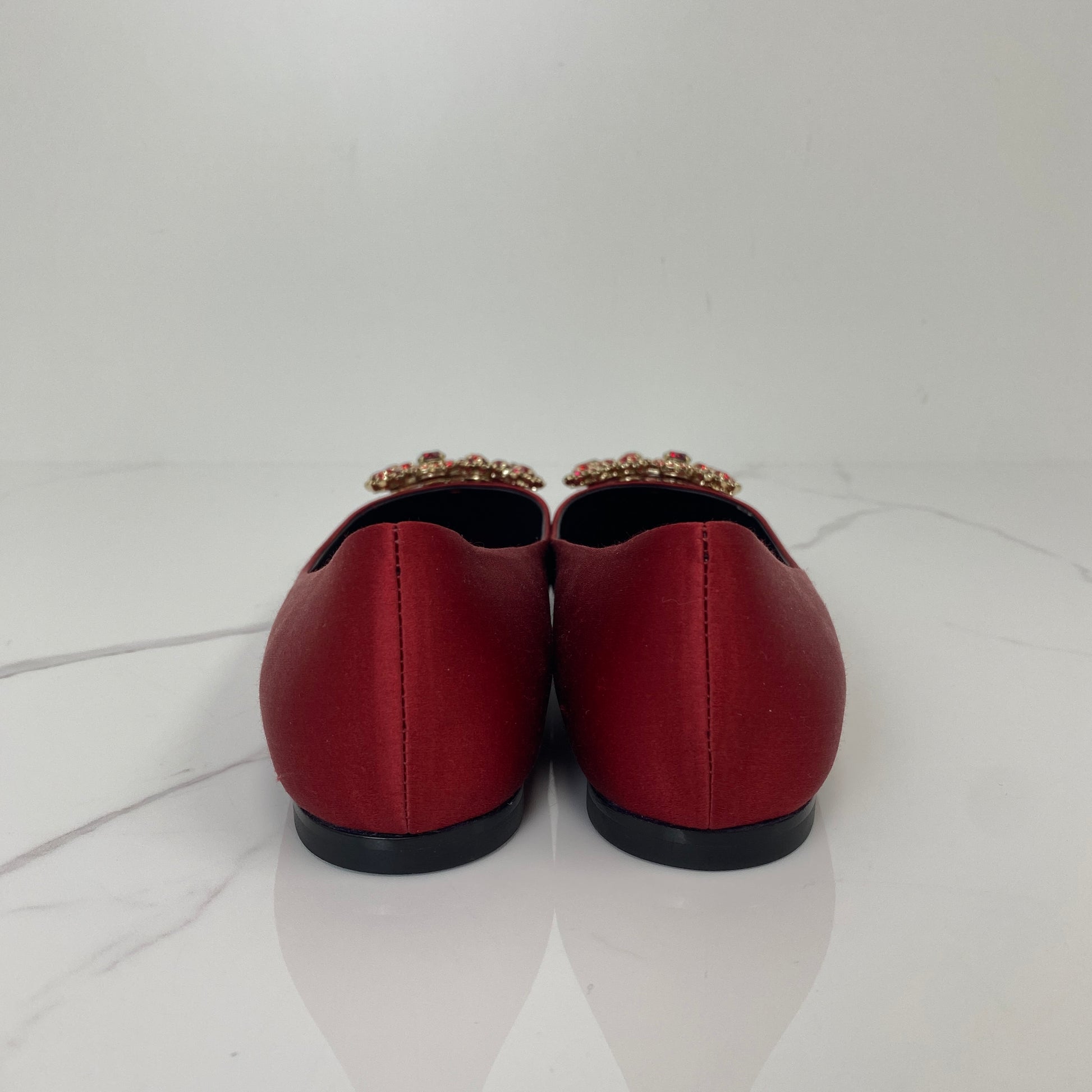 Roger Vivier Satin Flower Strass - photo 4