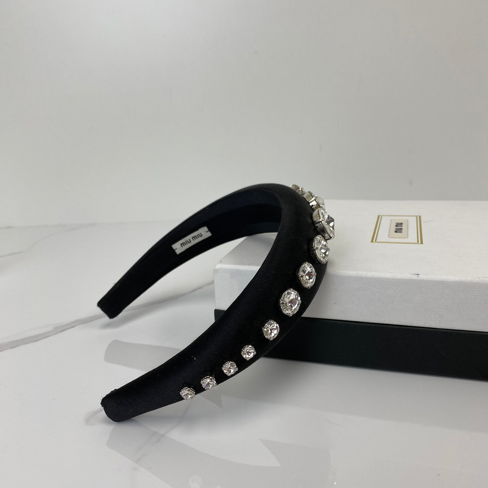 MIU MIU Crystal Headband - photo 6