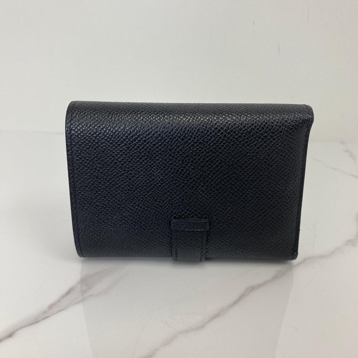 Hermès Béarn Monochrome Wallet Noir — alternate view