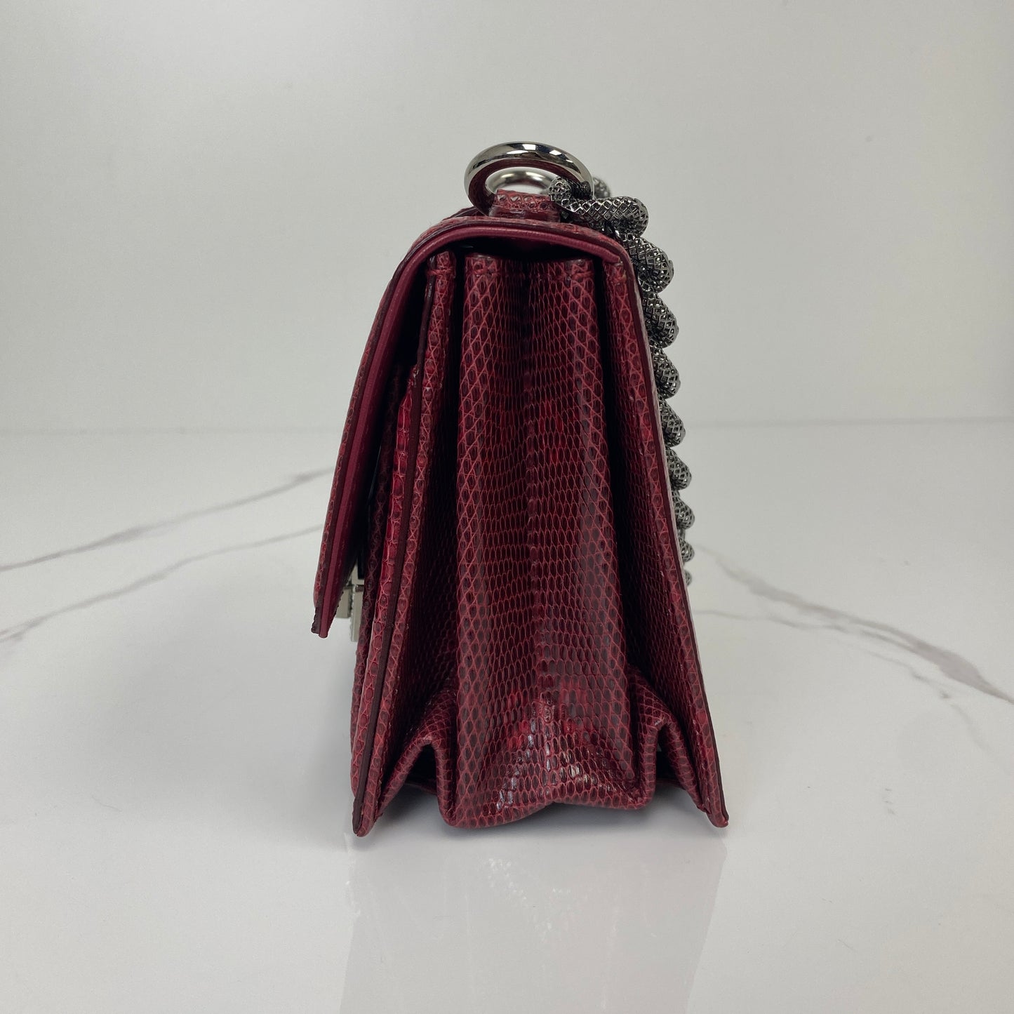 Valentino Lizard Chain Bag - photo 2