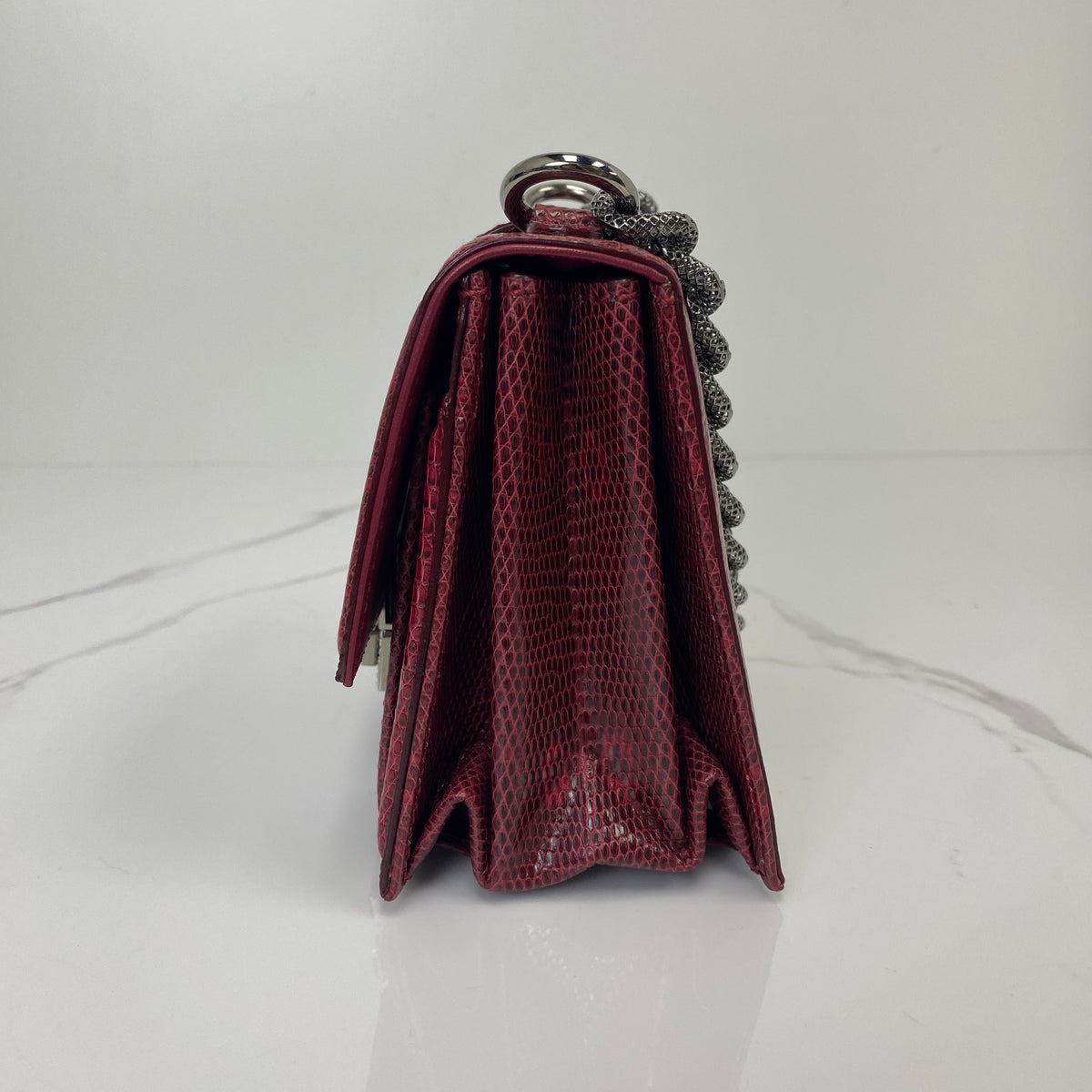 Valentino Lizard Chain Bag - photo 2