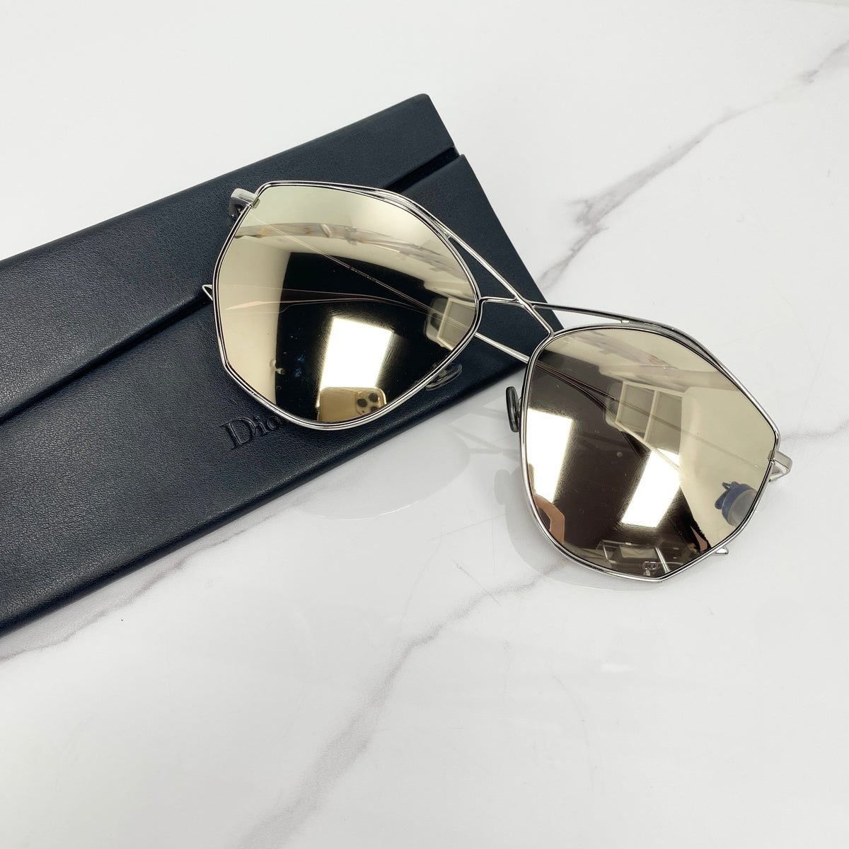 Christian Dior Stellaire 4 Silver Sunglasses - photo 1