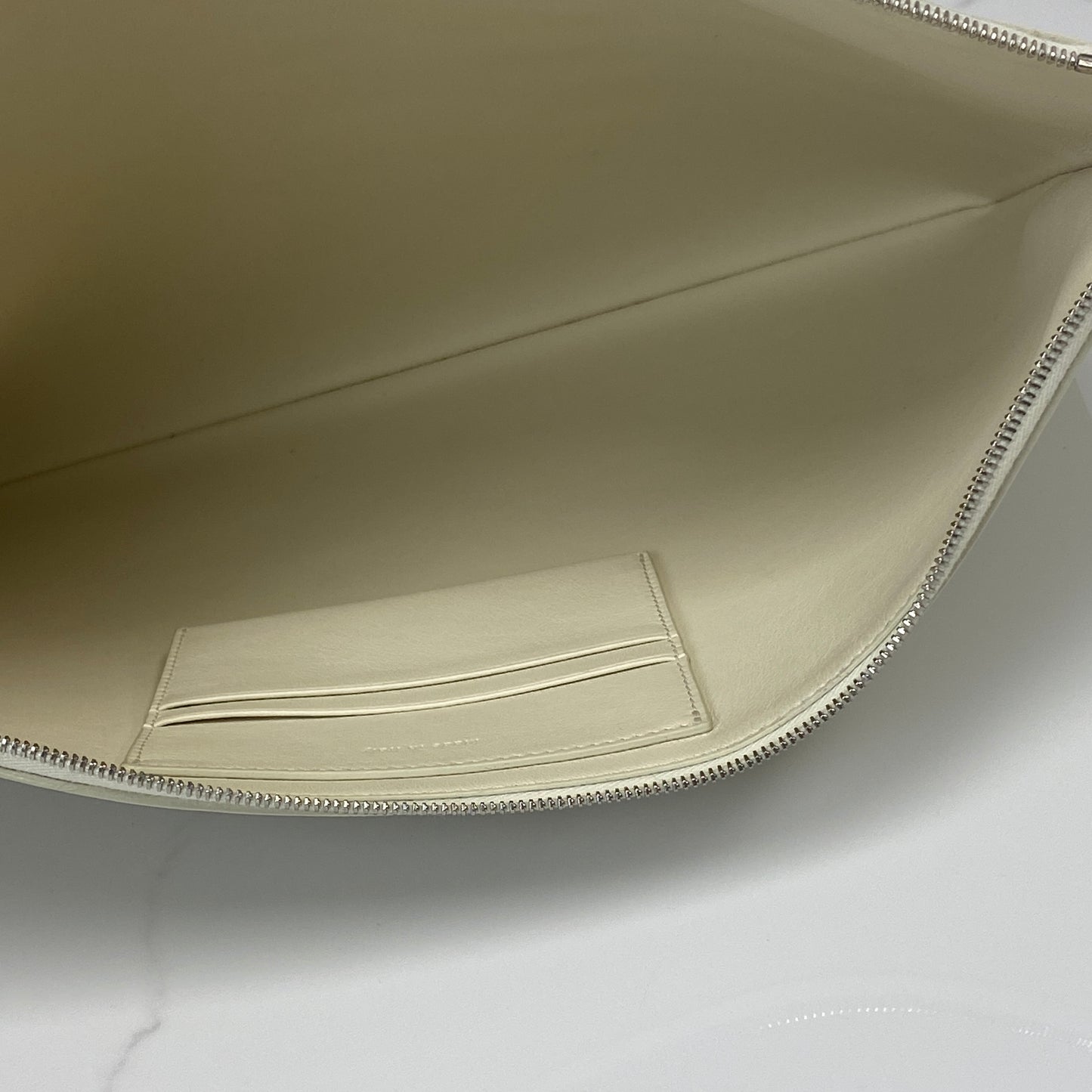 Interior of the Celine Large Made In Pouch