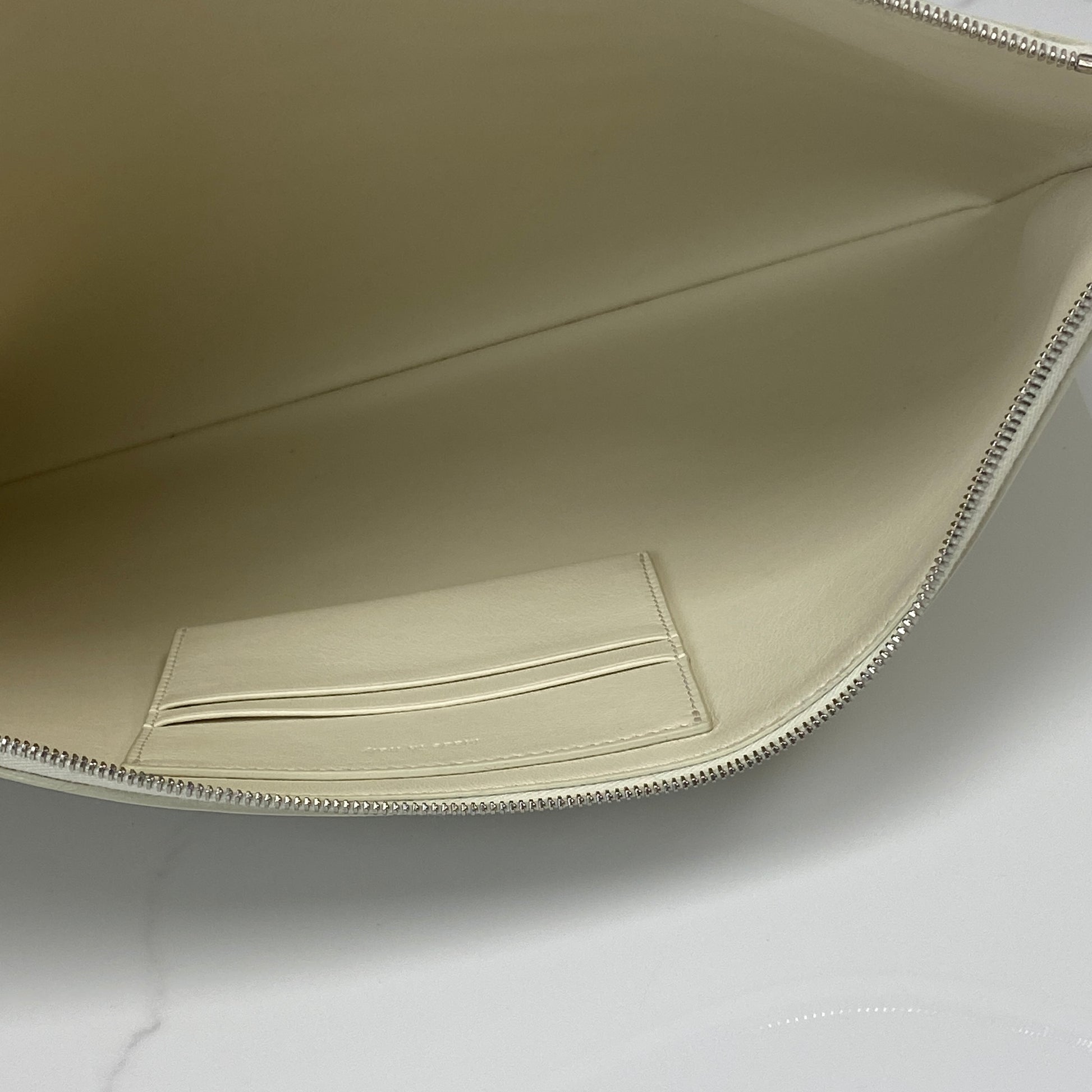 Interior of the Celine Large Made In Pouch
