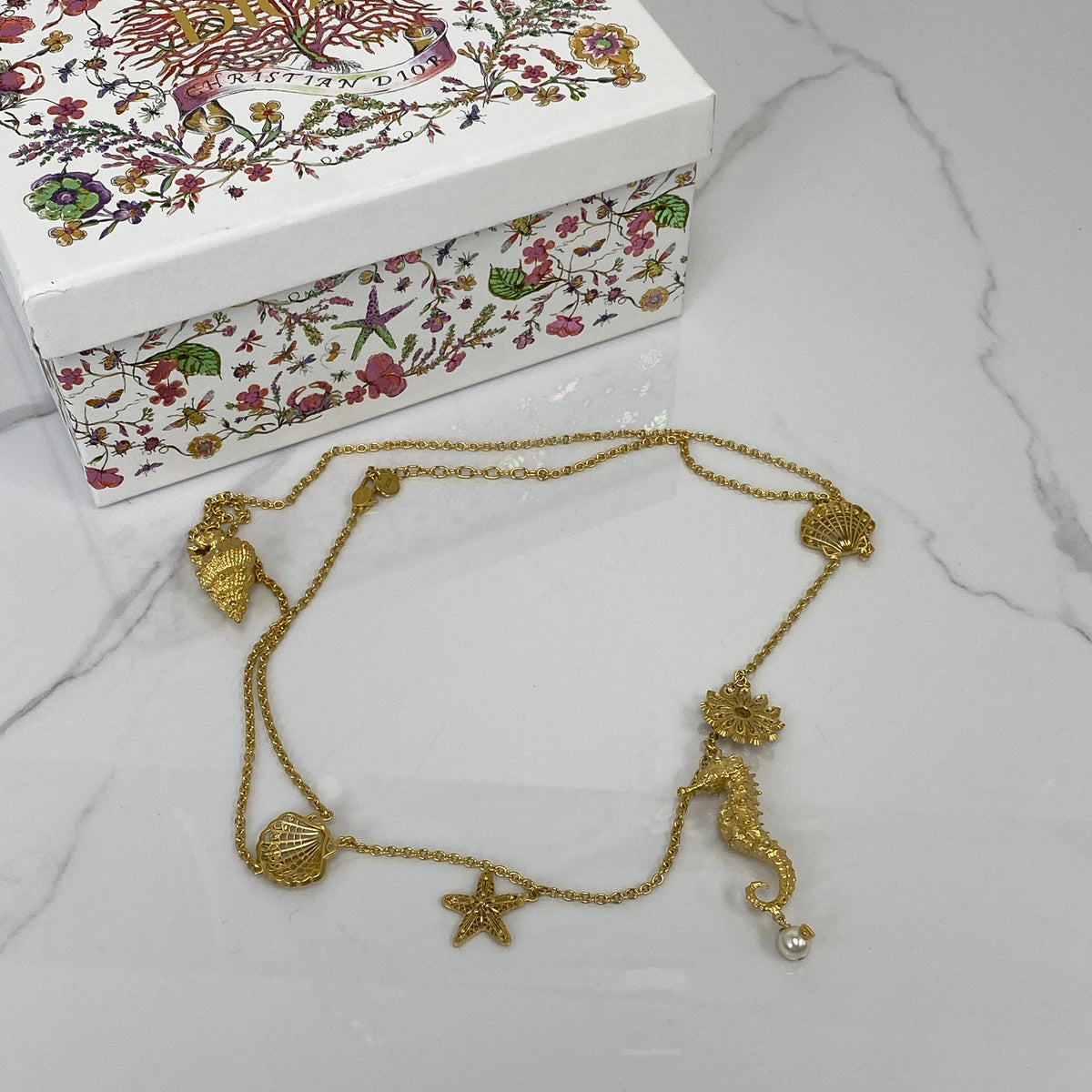 Christian Dior Cabinet De Curiosites Double Chain Necklace - photo 4