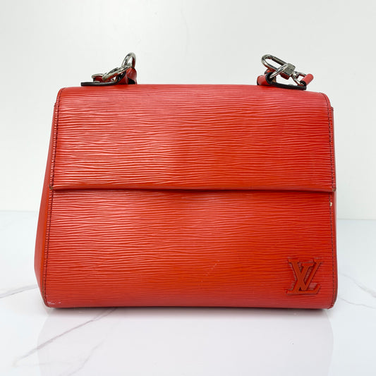 Louis Vuitton Epi Cluny BB in red Epi leather with gold-tone hardware