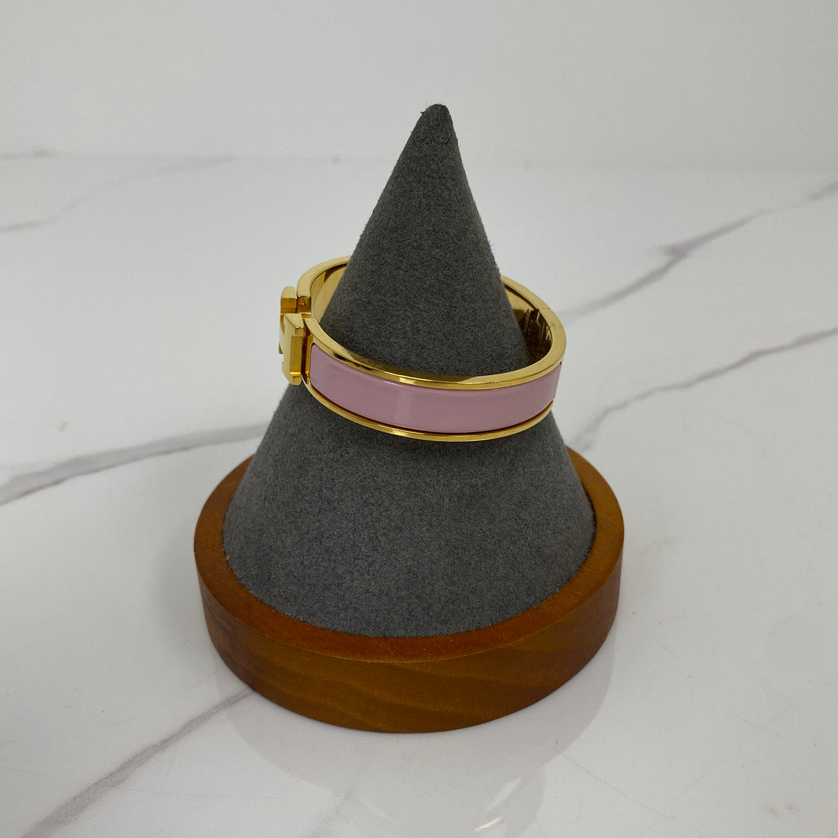 Hermès Clic H Bracelet Rose Candeur with box
