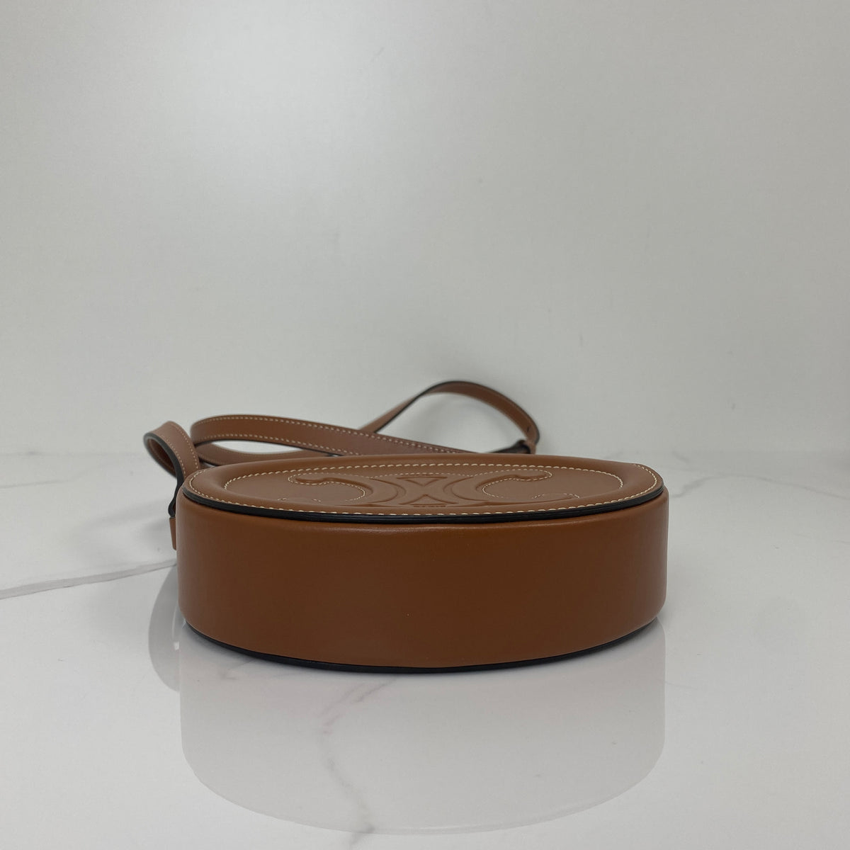 Celine Oval Purse Cuir Triomphe - photo 5
