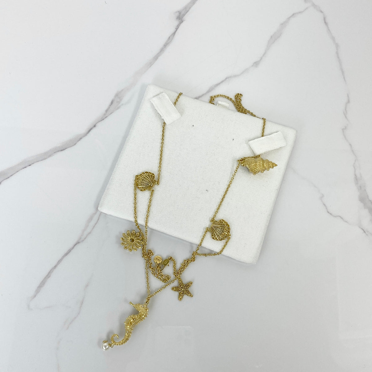 Christian Dior Cabinet De Curiosites Double Chain Necklace - photo 1