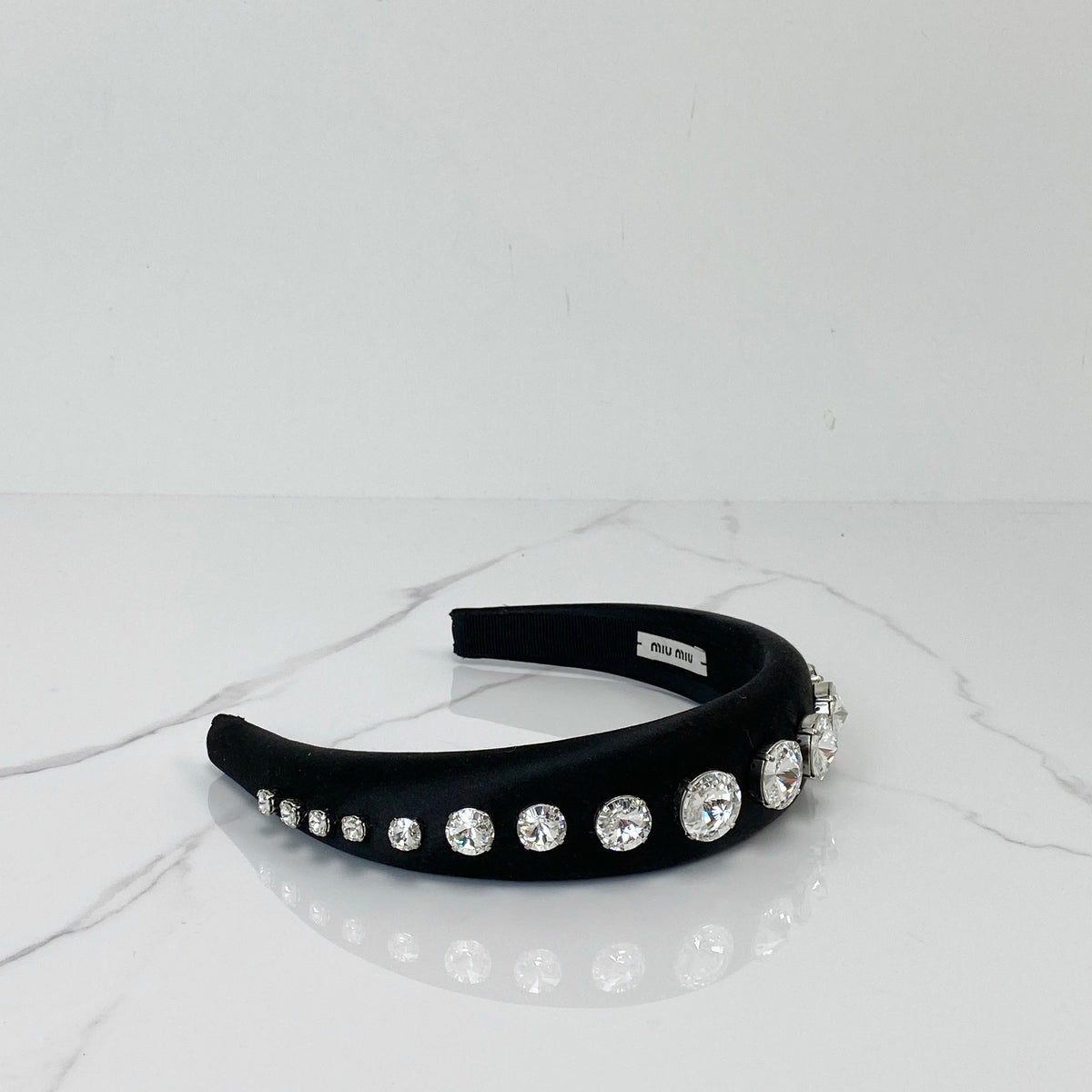 MIU MIU Crystal Headband - photo 1