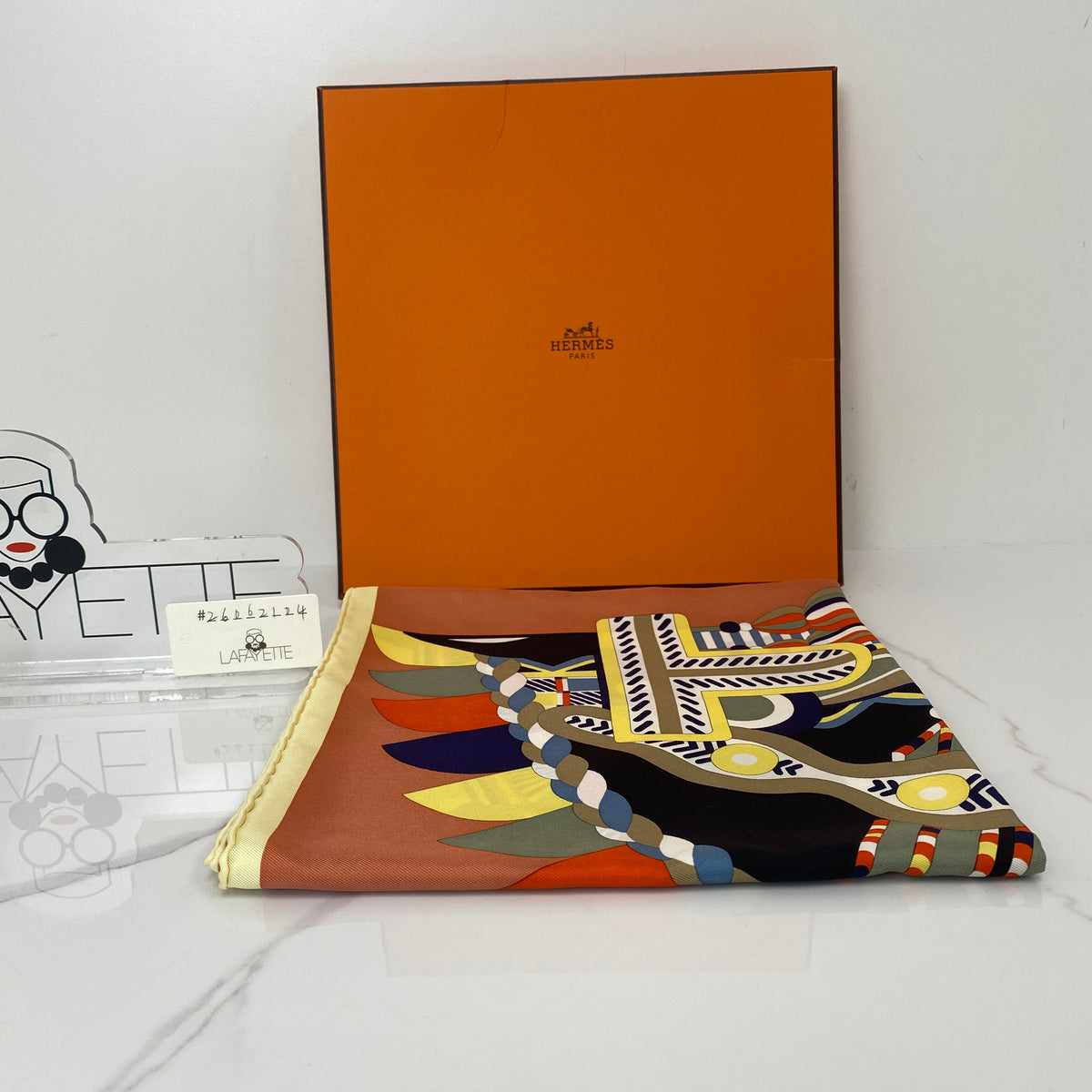 Hermès Haute Parure Scarf 90 — alternate view