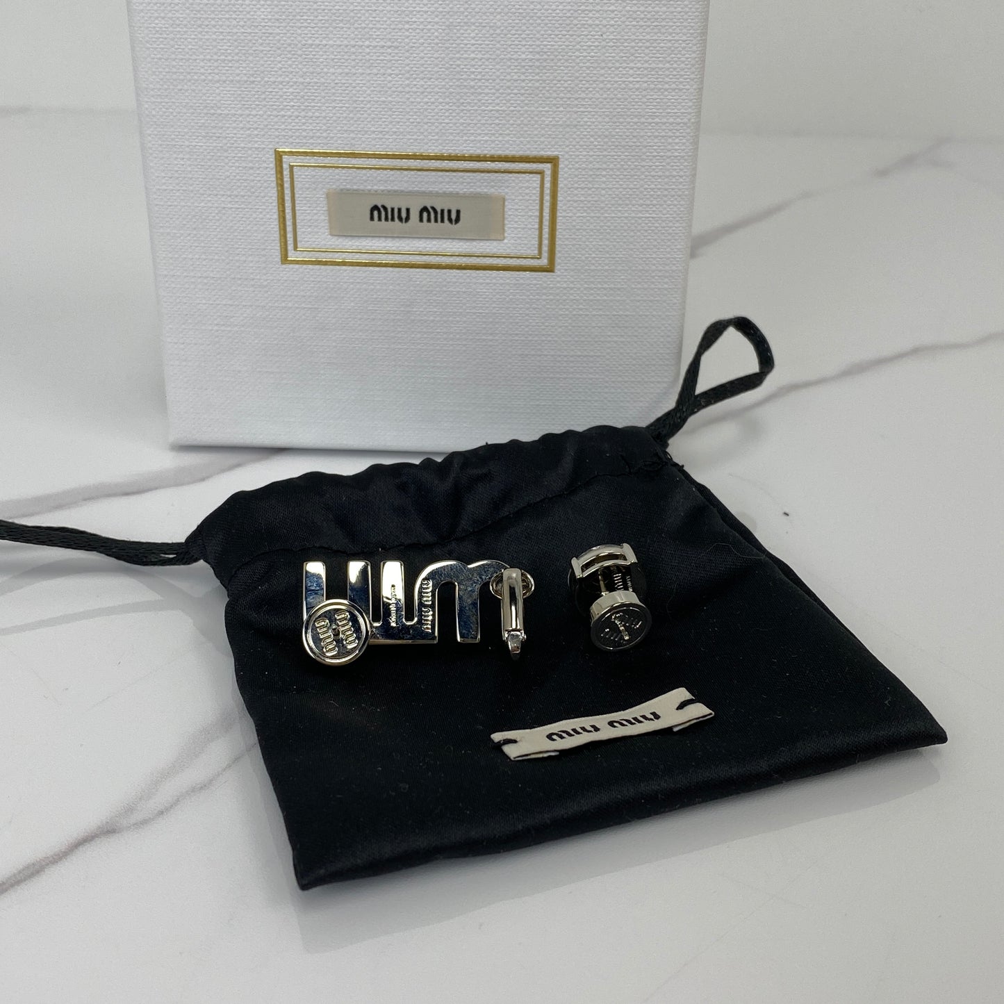 MIU MIU Crystal Earrings - photo 4