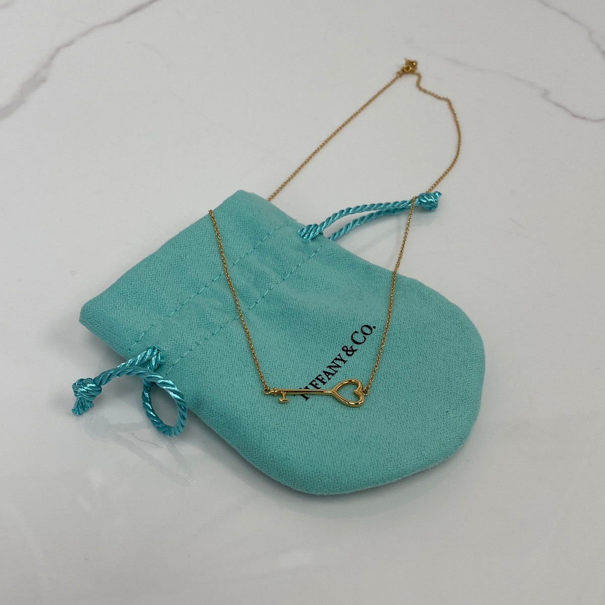 Tiffany & Co Heart Key Pendant - photo 4