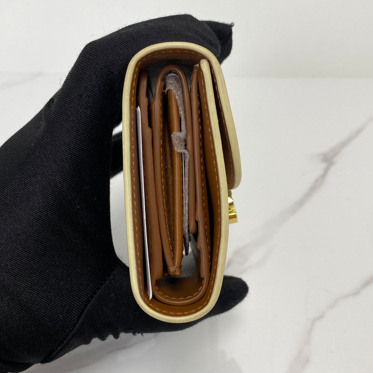 Celine Small Flap Wallet Triomphe In Triomphe Canvas - photo 6