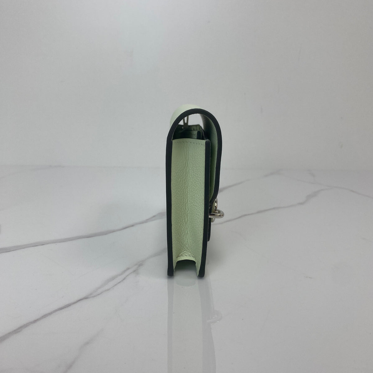 Hermès Roulis Slim Wallet Vert Fizz — reverse