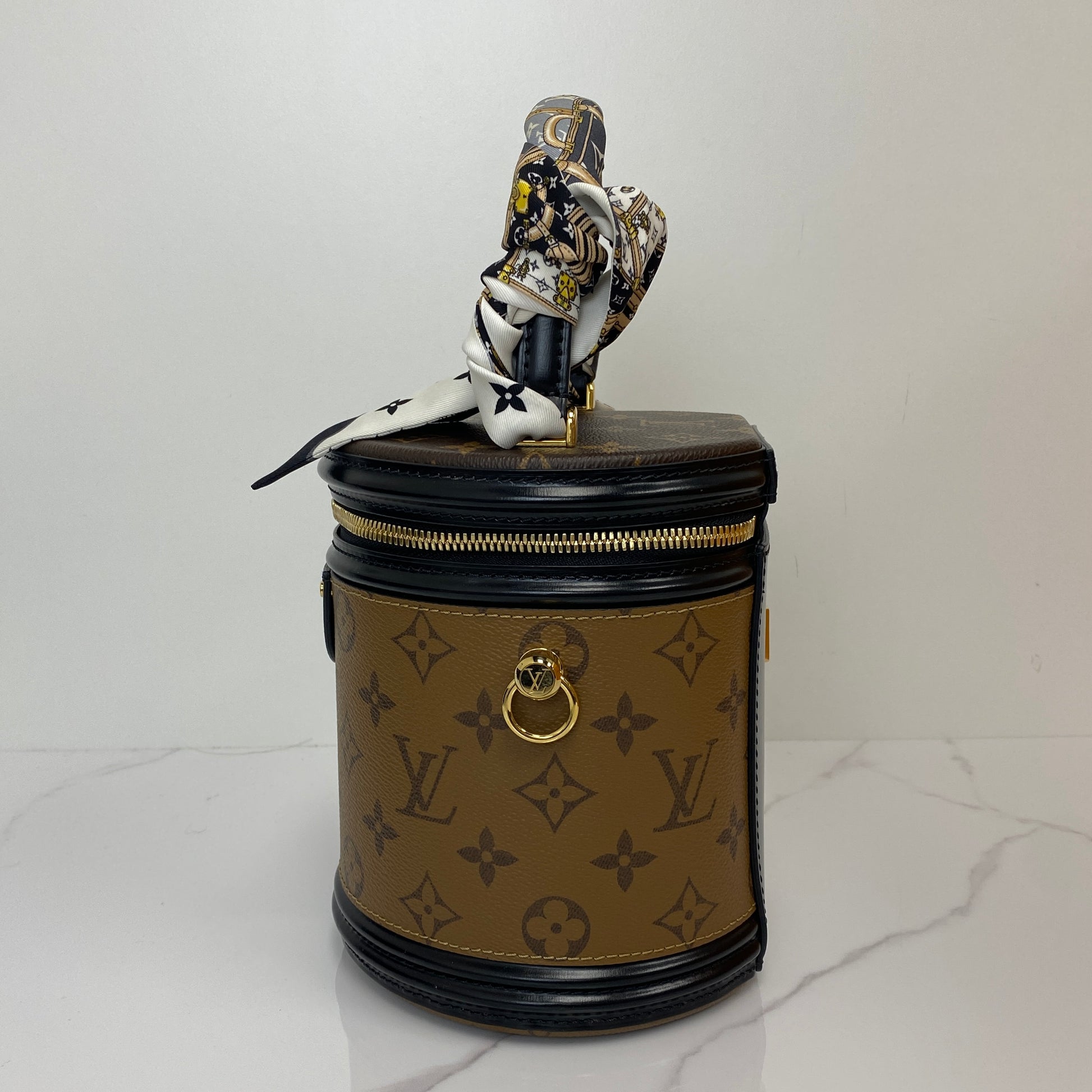 Base of the Louis Vuitton Cannes vanity bag