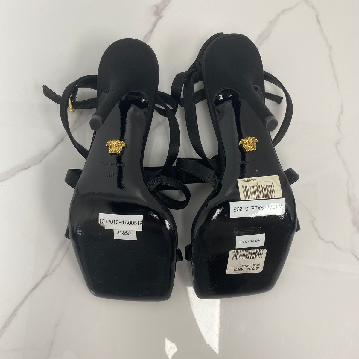 Versace Gianni Ribbon Sandals - photo 2