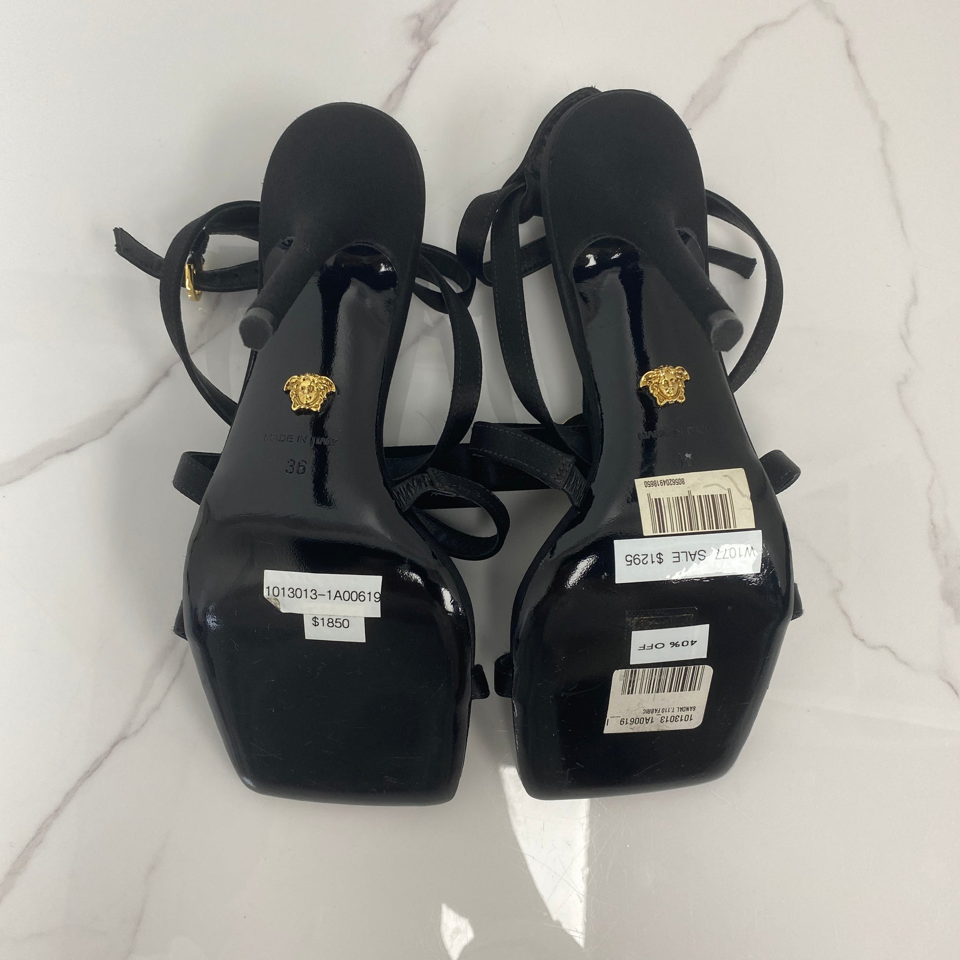 Versace Gianni Ribbon Sandals - photo 2