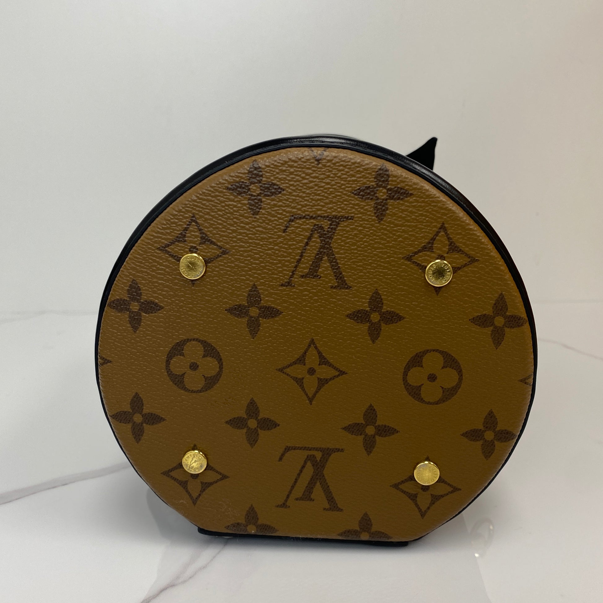Interior of the Louis Vuitton Cannes showing the removable insert