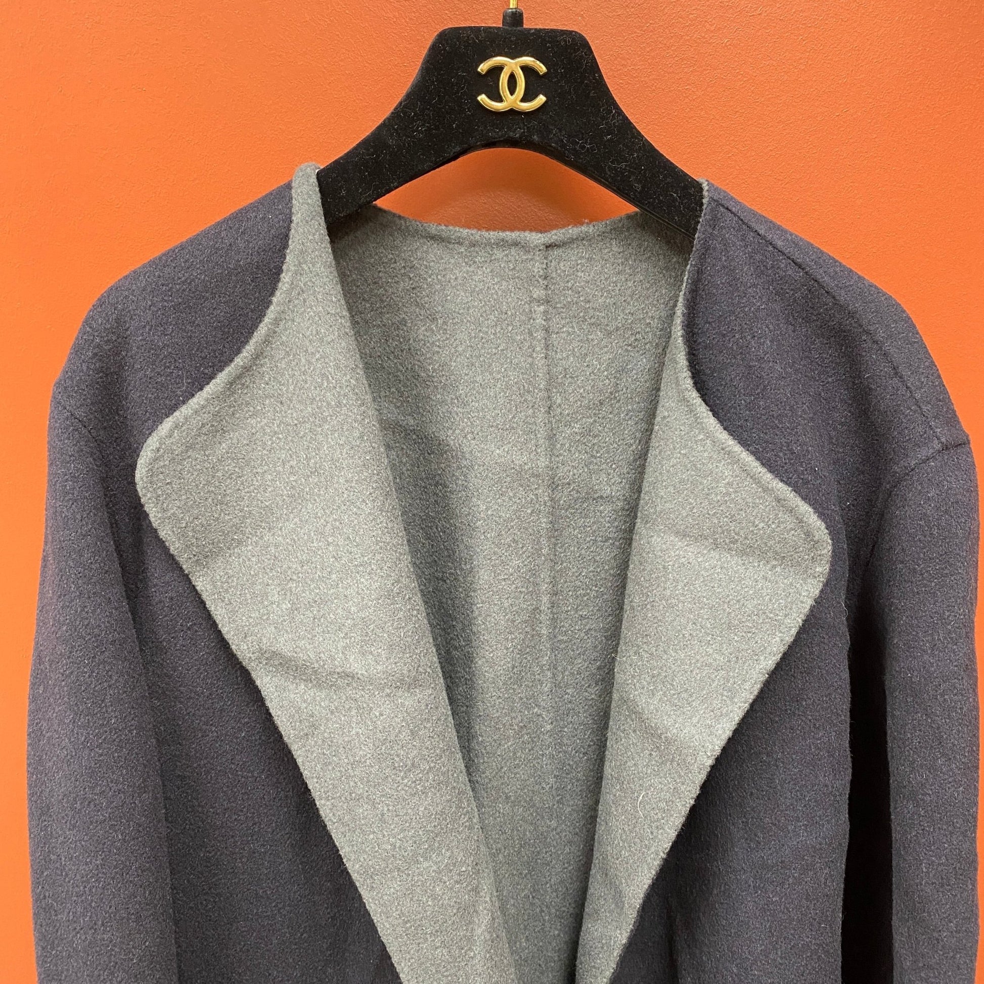 Emporio Armani Reversible Wool Coat