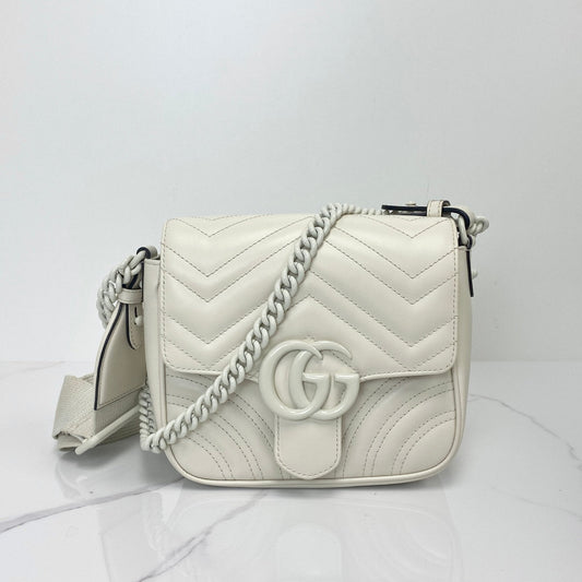 Gucci Matelasse Monochrome Mini GG Bag