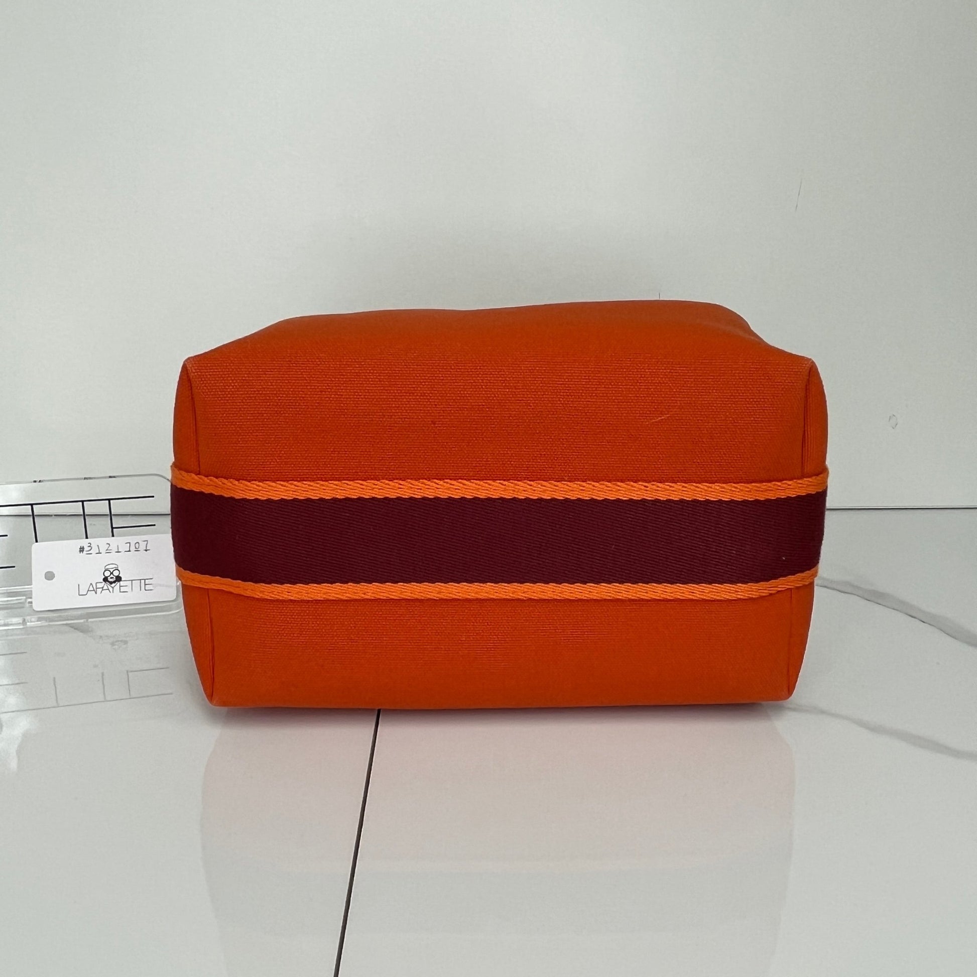 Hermes Small Toile Bride - A - Brac Case