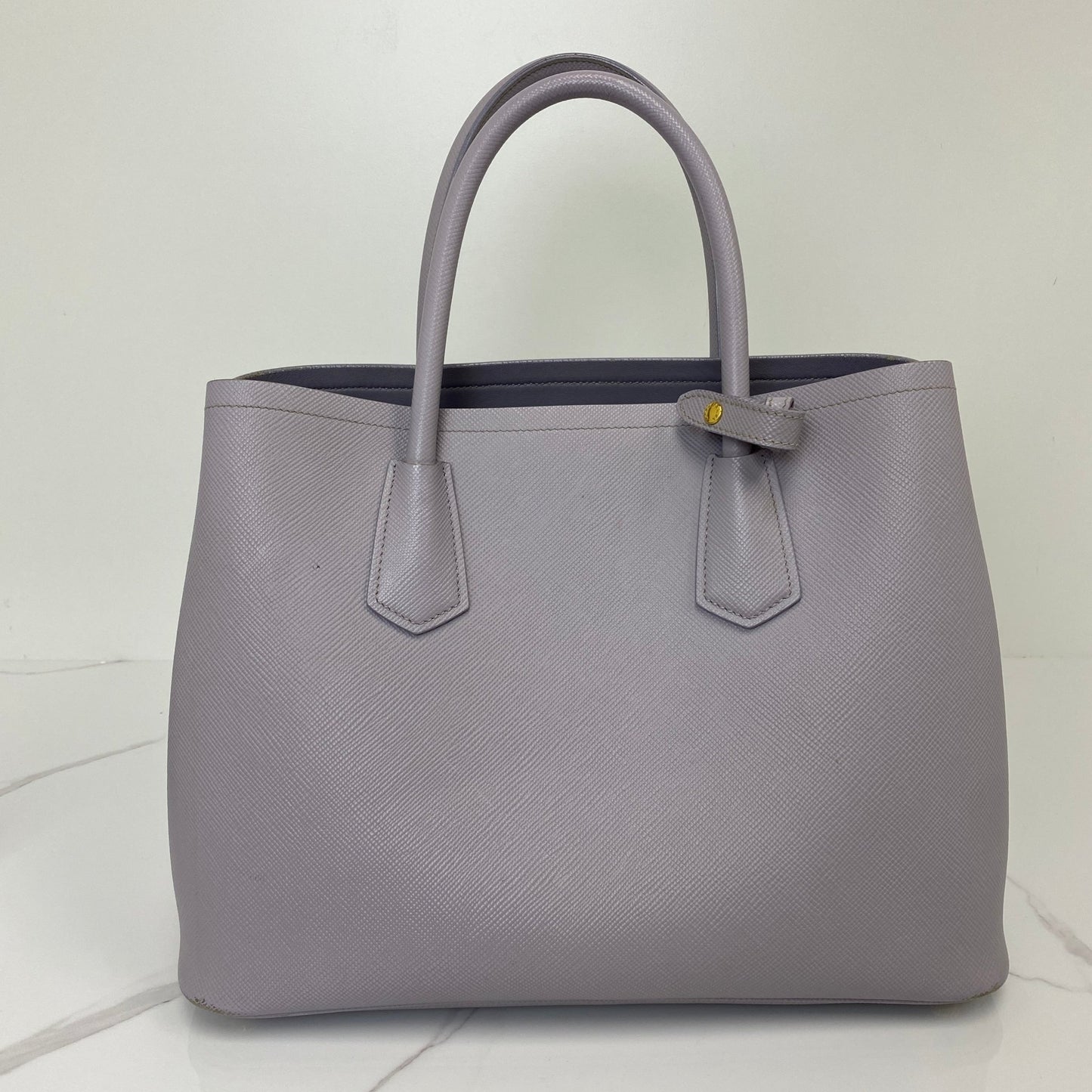 Prada Medium Saffiano Leather Double Prada Bag