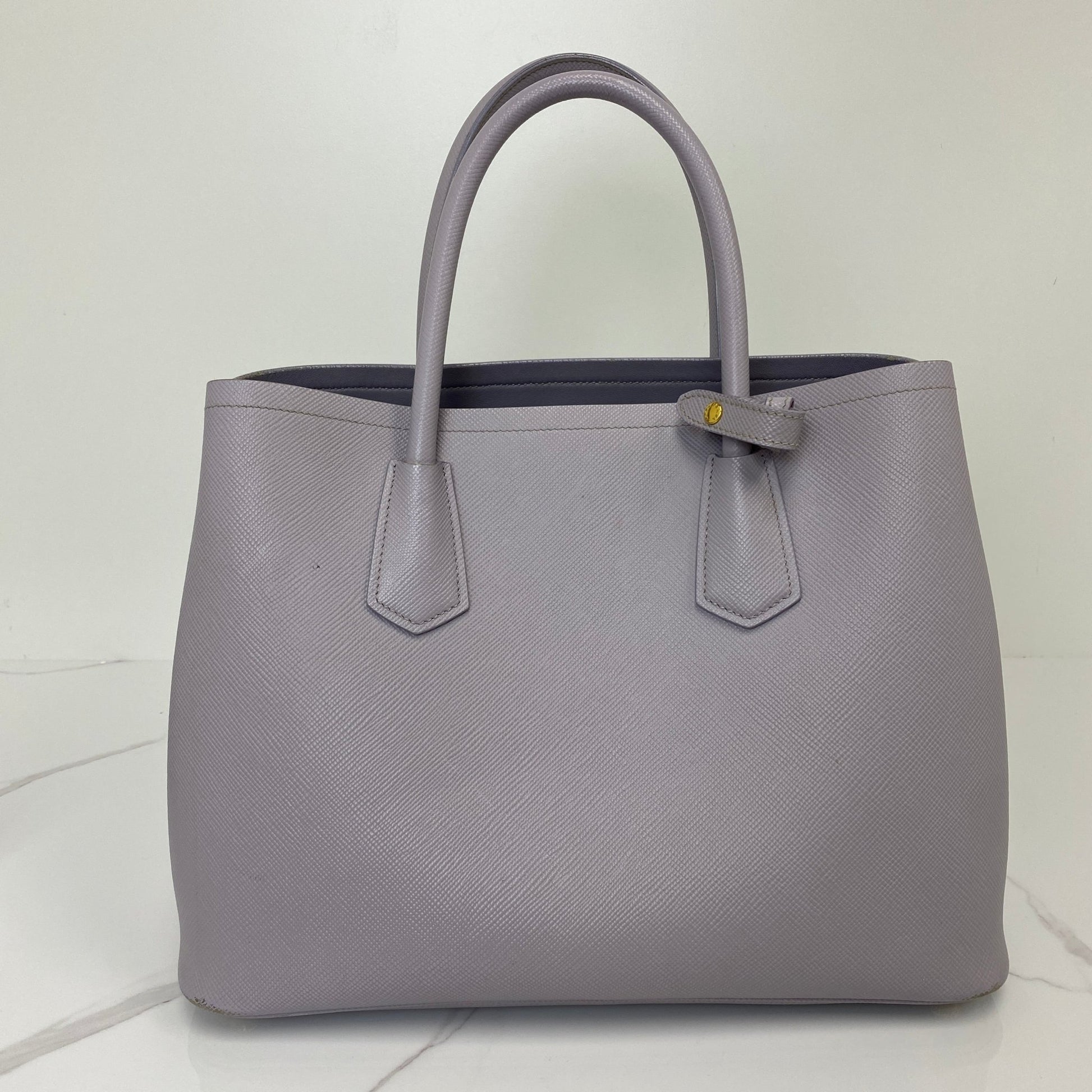 Prada Medium Saffiano Leather Double Prada Bag